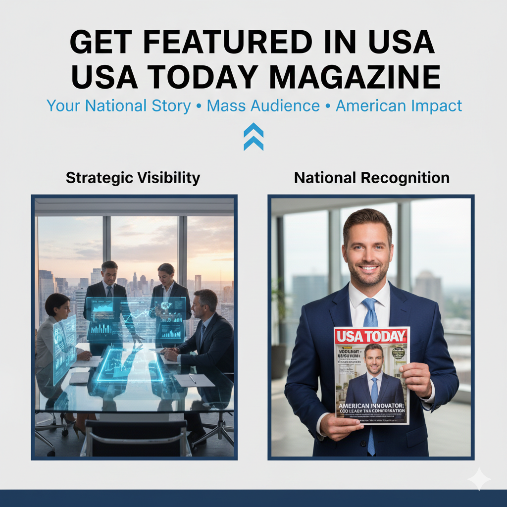 Get Featured In USA Today Magazine