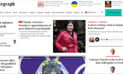 Get Published in The Telegraph