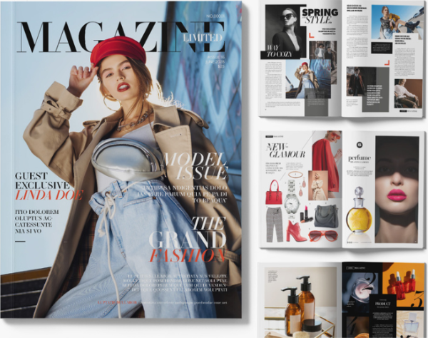 get featured in fashion magazine