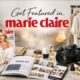 Get Featured in Marie Claire