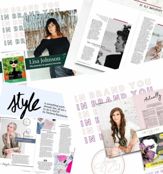 Get featured in women magazine​