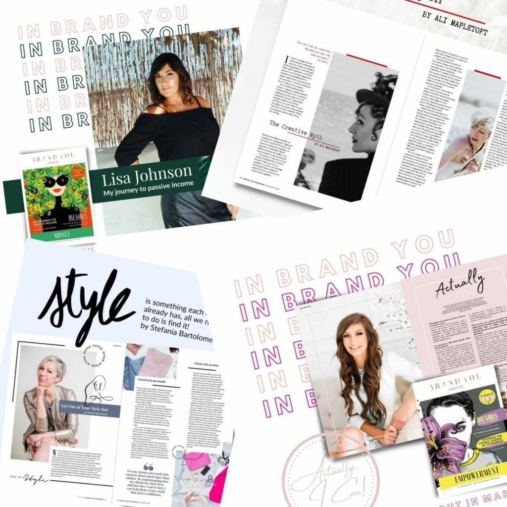 Get featured in women magazine​