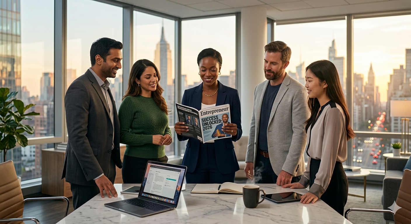 Get featured in Entrepreneur Magazine