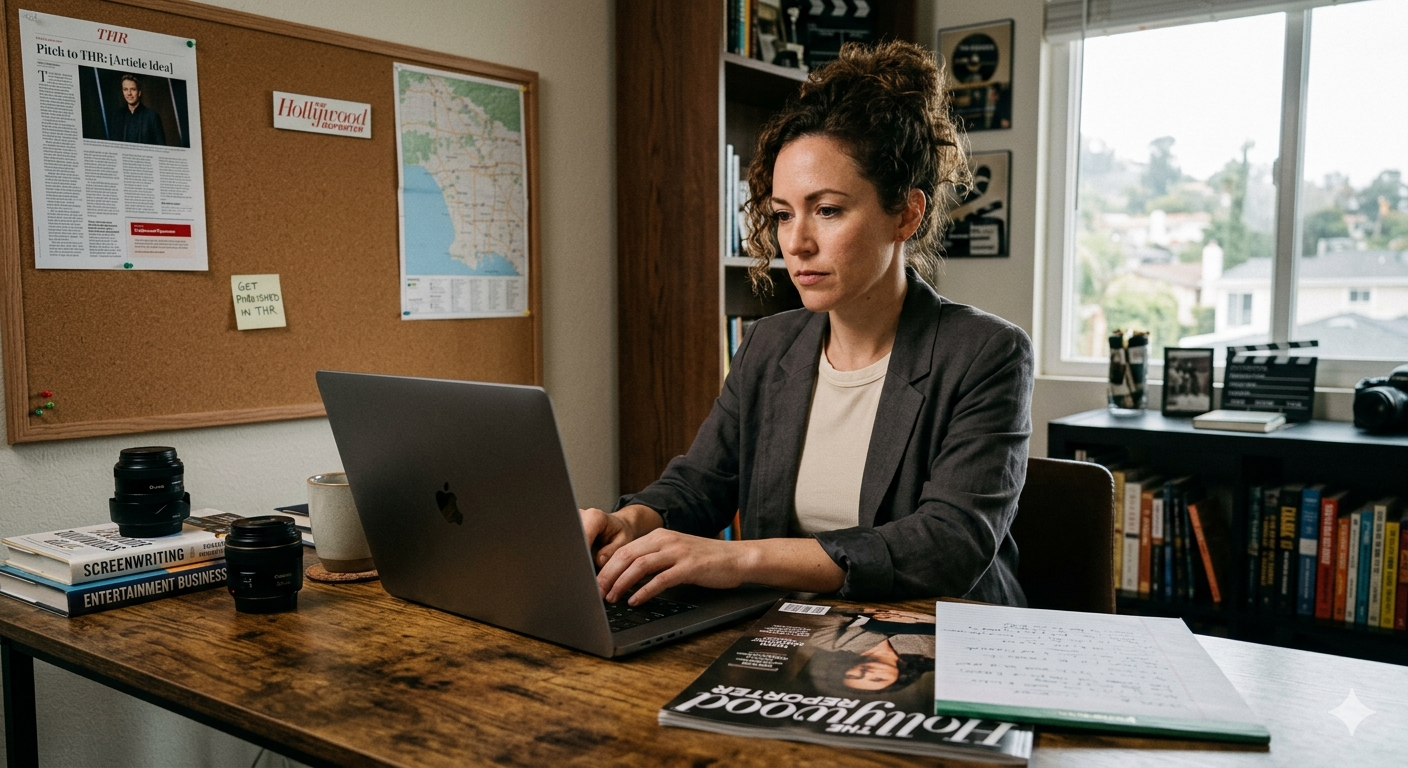 get published in Hollywood Reporter