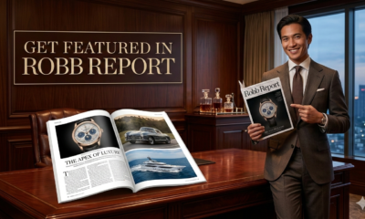 Get Featured in Robb Report