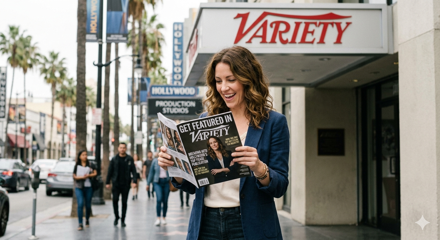 get published in Variety
