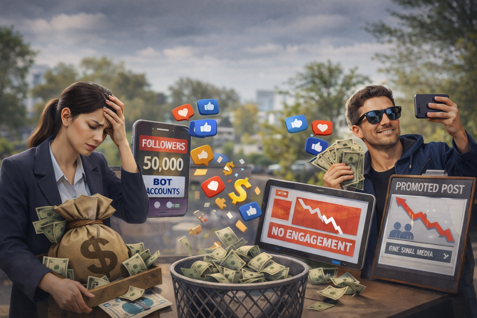 The Hidden Cost of Paying for Social Media Exposure