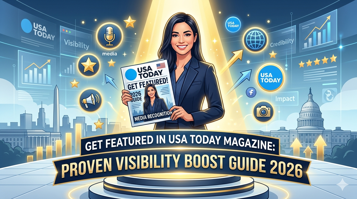 Get featured in USA today magazine