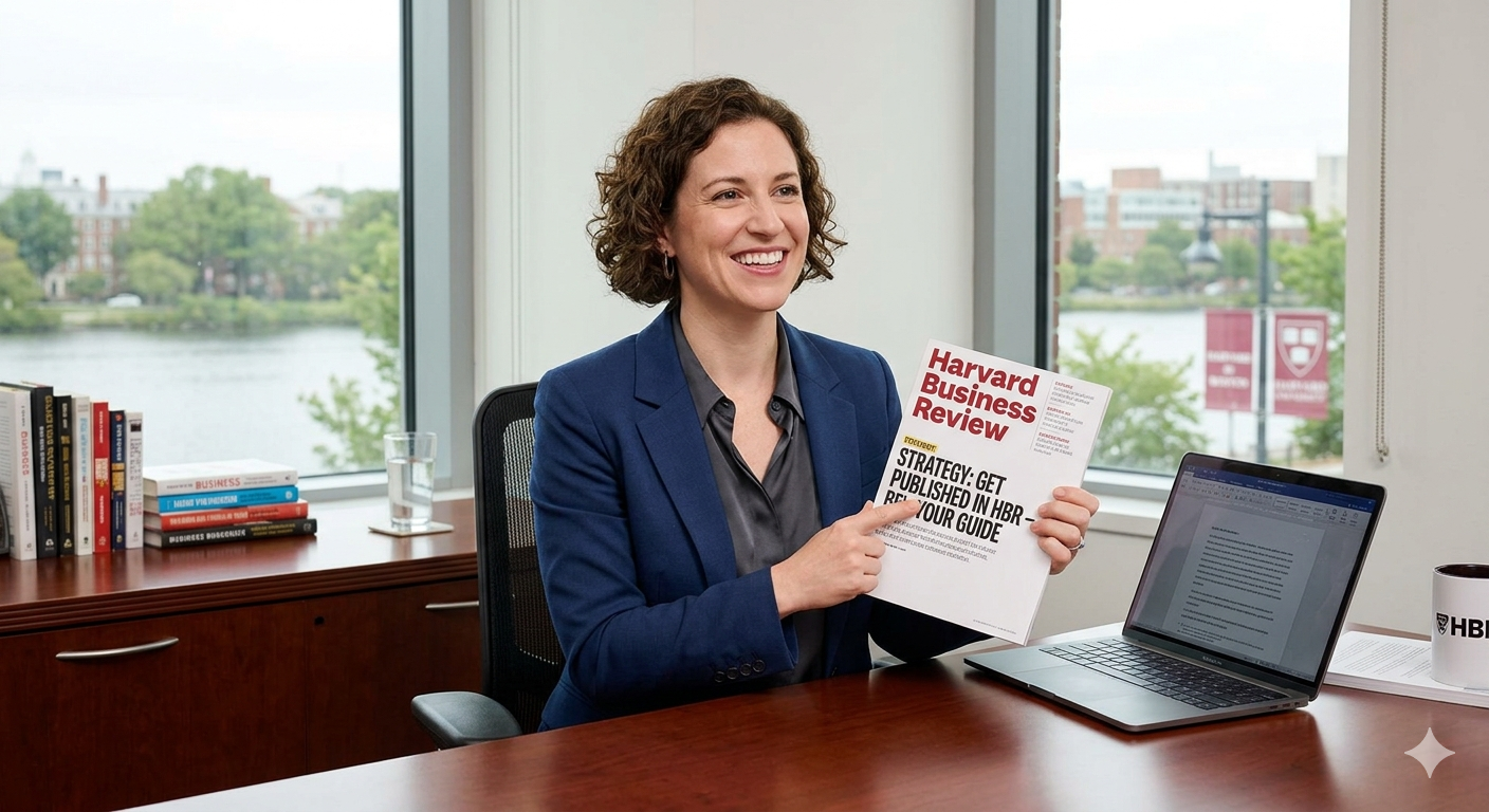 get published in Harvard Business Review magazine