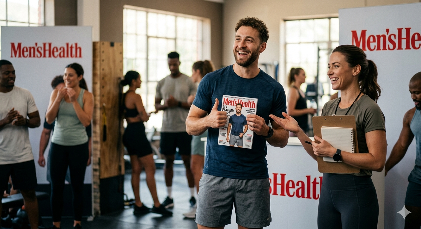 Get Featured in Men’s Health