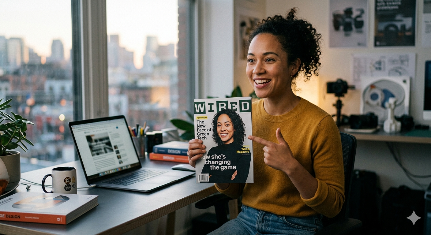 get featured in wired magazine