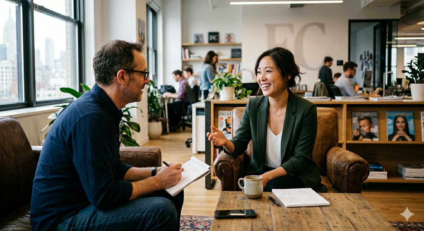 Get featured in Fast Company Magazine