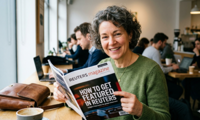 Get Featured in Reuters magazine