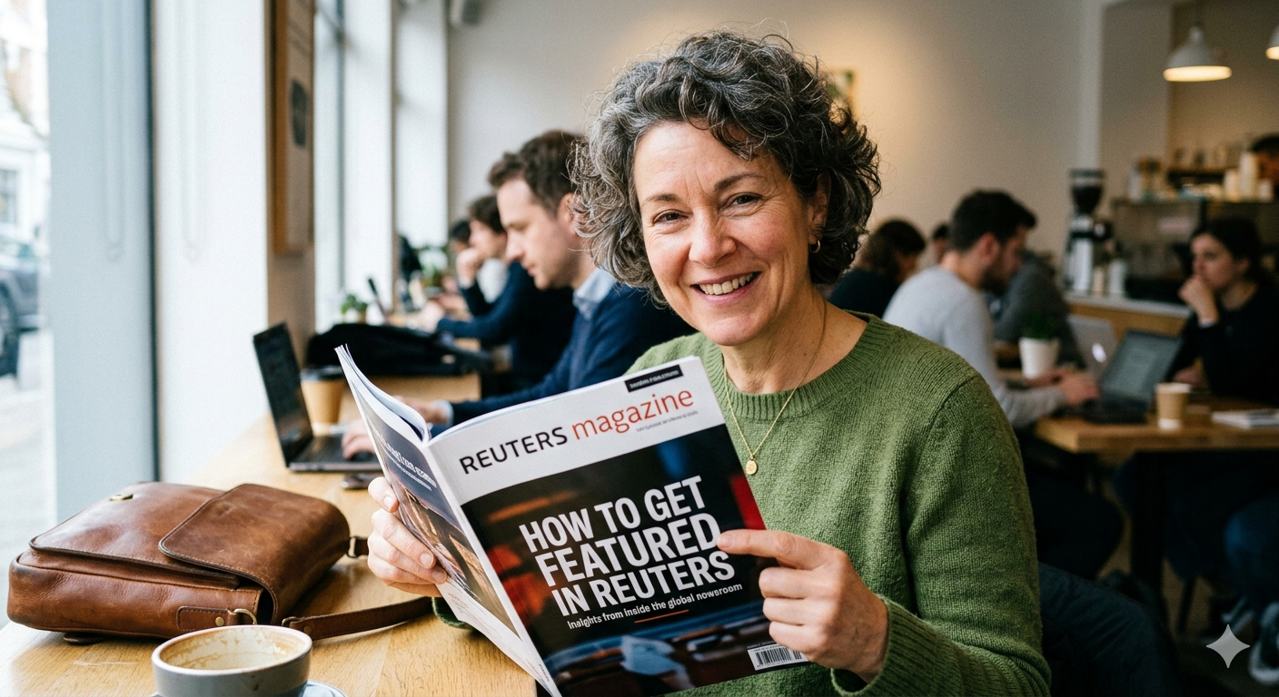 Get Featured in Reuters magazine