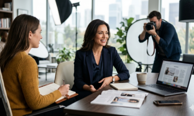 Get featured in women magazine​