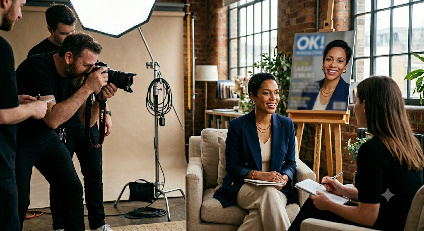 Get featured in OK magazine